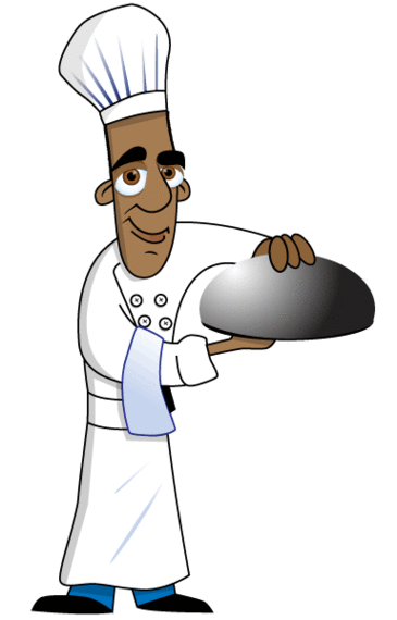 Moving Chef Gif Clipart - Free to use Clip Art Resource