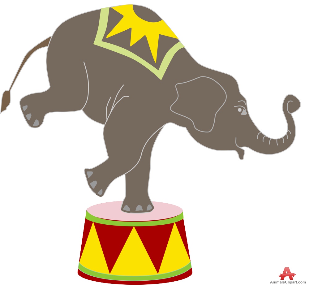 clipart circus elephant - photo #49