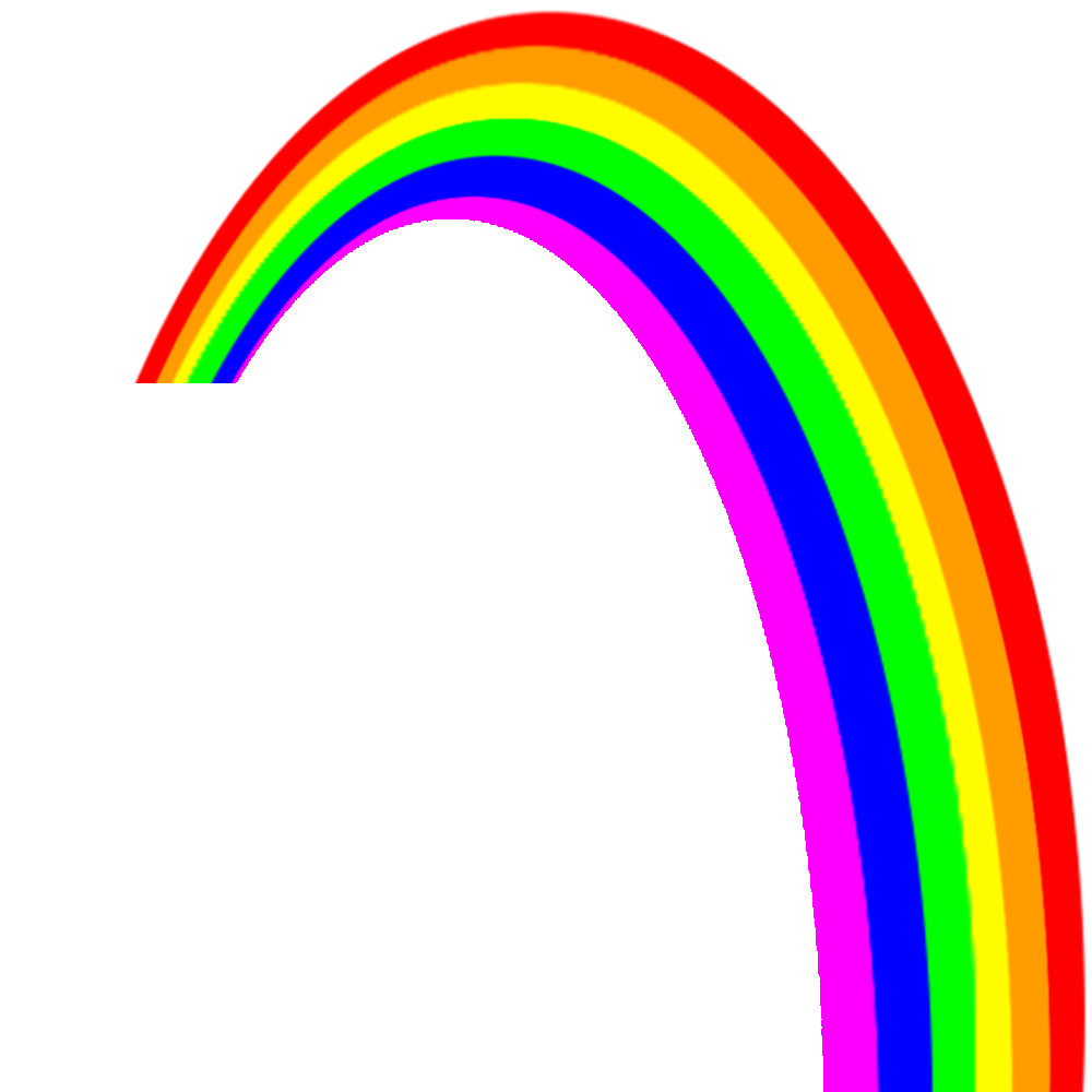 rainbow animated clipart - photo #30