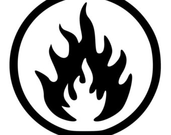 fire symbol – Etsy
