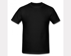 Plain Blank T Shirts Black | Free Images - vector ...