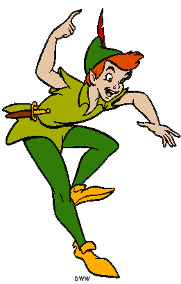 Peter Pan & Tinker Bell Clip Art Images | Disney Clip Art Galore