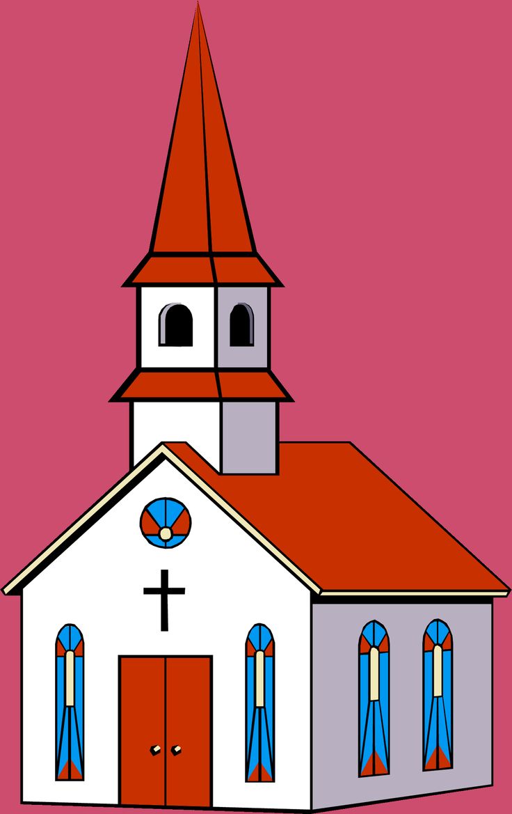 Free clipart images, Church and Going away