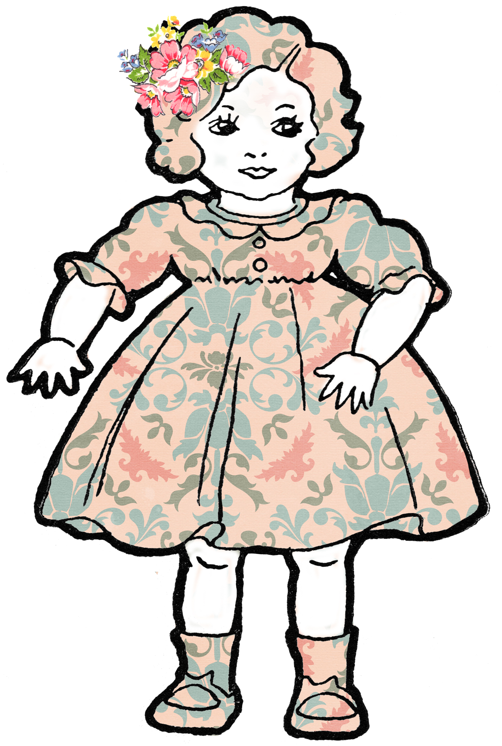 Baby Doll Clipart | Free Download Clip Art | Free Clip Art | on ...