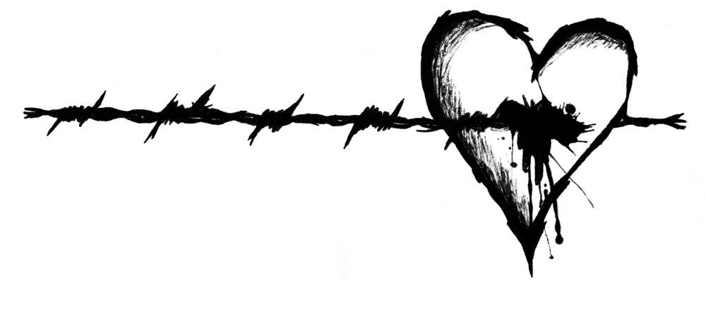Barbed Wire Through My Heart by Tripwire-D on DeviantArt