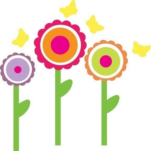 Spring Flowers Graphics - ClipArt Best