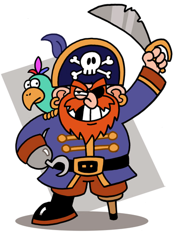 Free pirate clip art