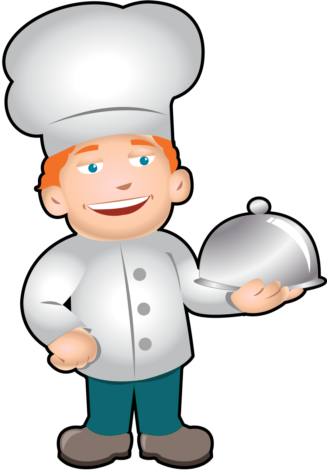 Cartoon chef clipart free