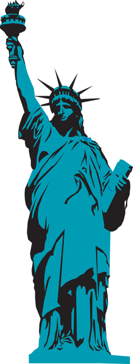 Clipart Statue Of Liberty - Tumundografico