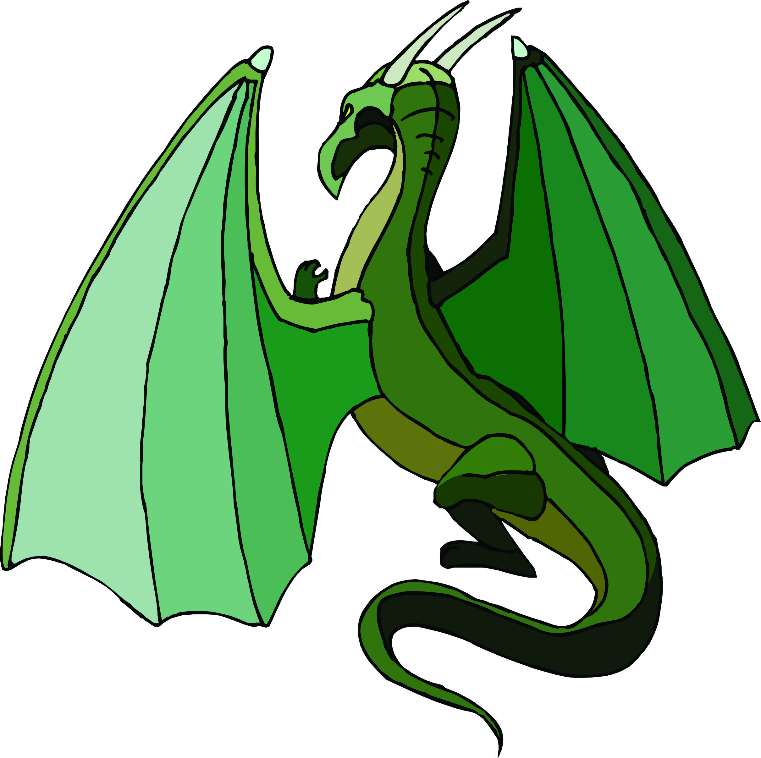 Green Dragon Cartoon | Free Download Clip Art | Free Clip Art | on ...