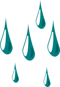 Raindrops Template Printable - ClipArt Best