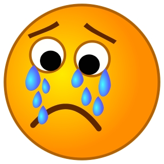 Face With Tears Clipart