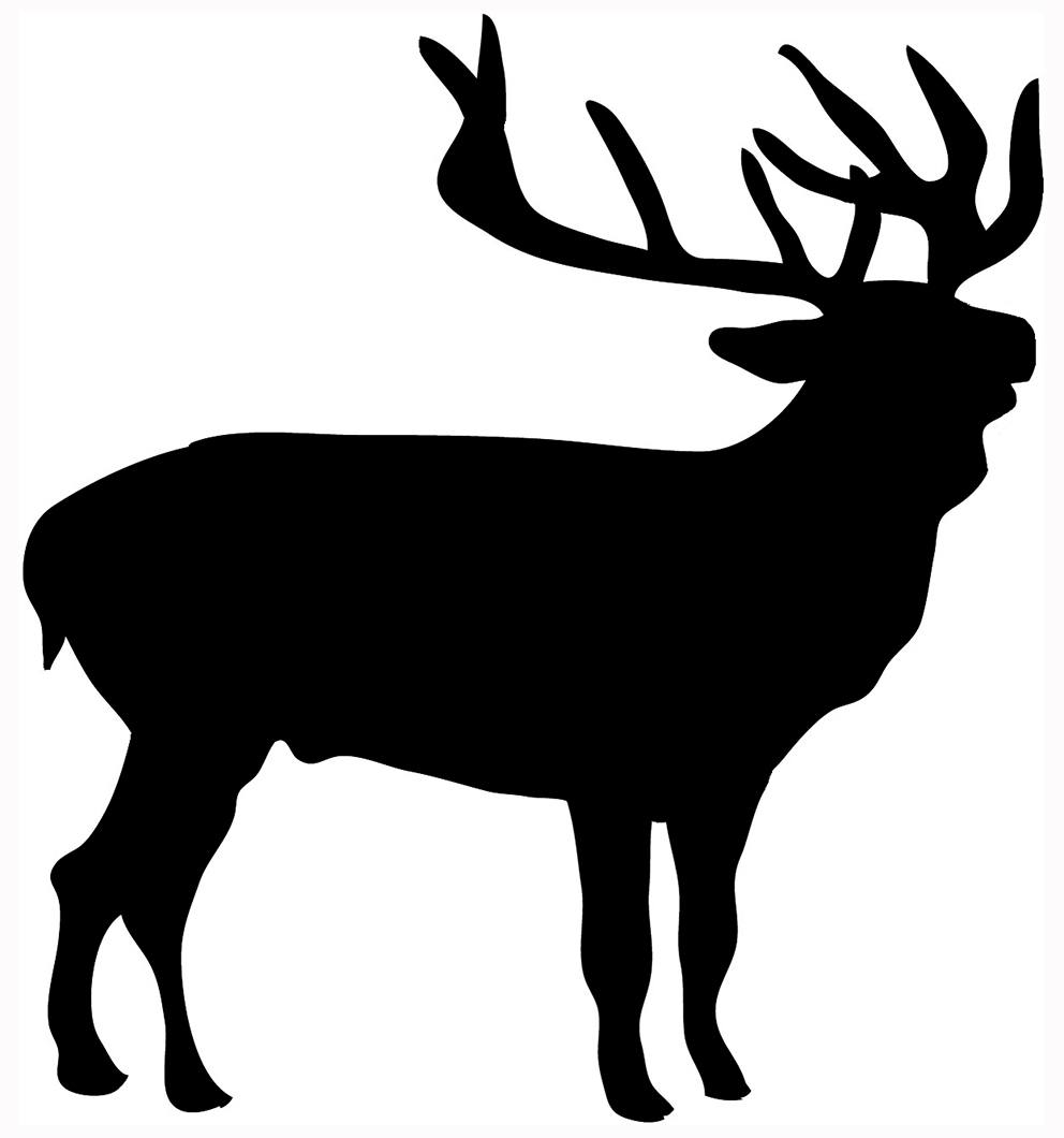 free-stag-silhouette-vector-clipart-best