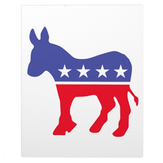 Democrat Democratic Party Donkey Symbol Plaque | Zazzle
