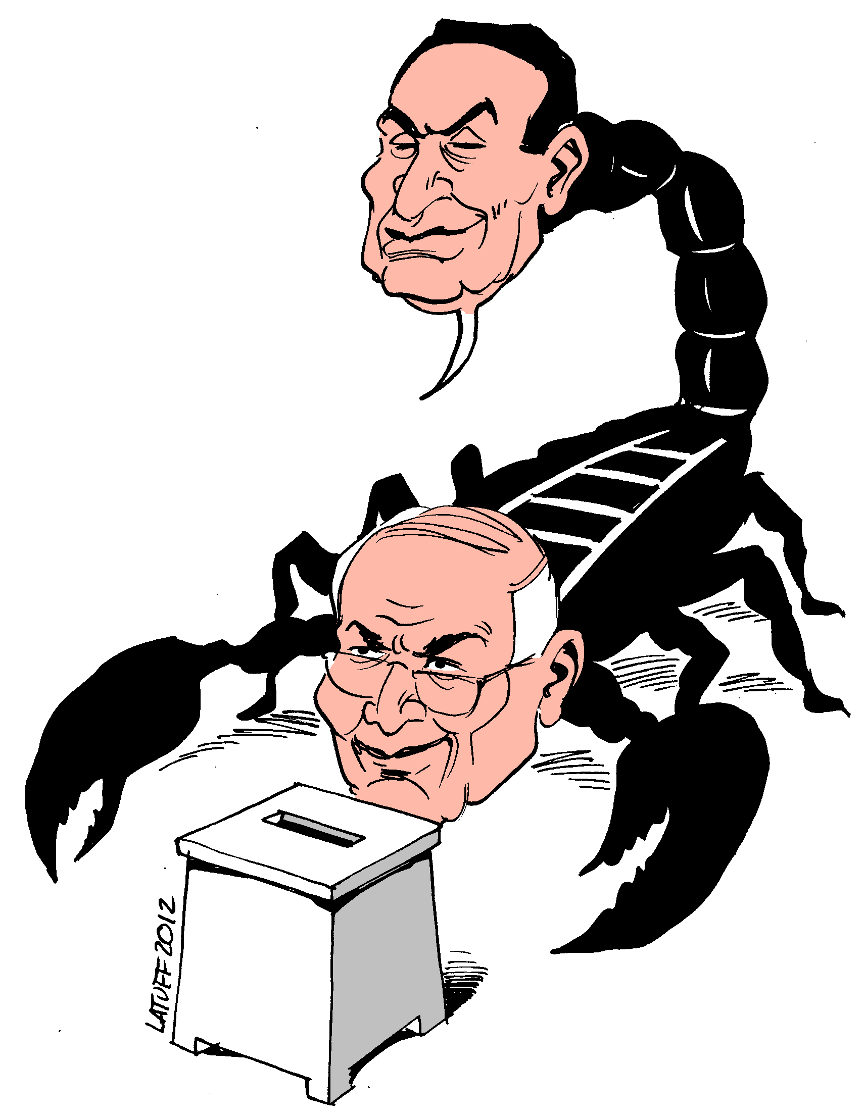 scorpion | Latuff Cartoons