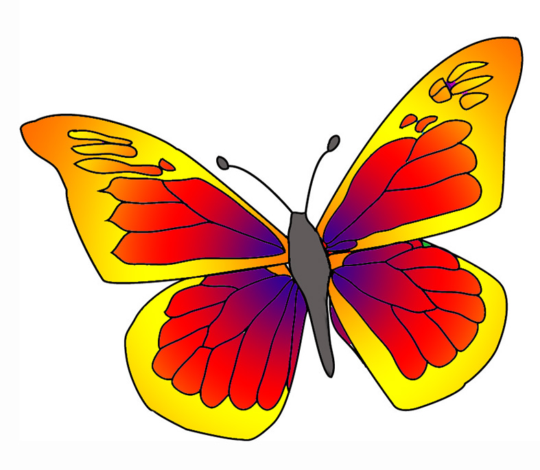 clip art free butterfly - photo #21