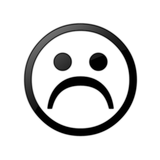Sad Face Clipart Black And White - Free Clipart ...