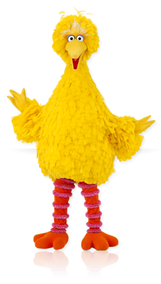 Sesame street big bird clipart