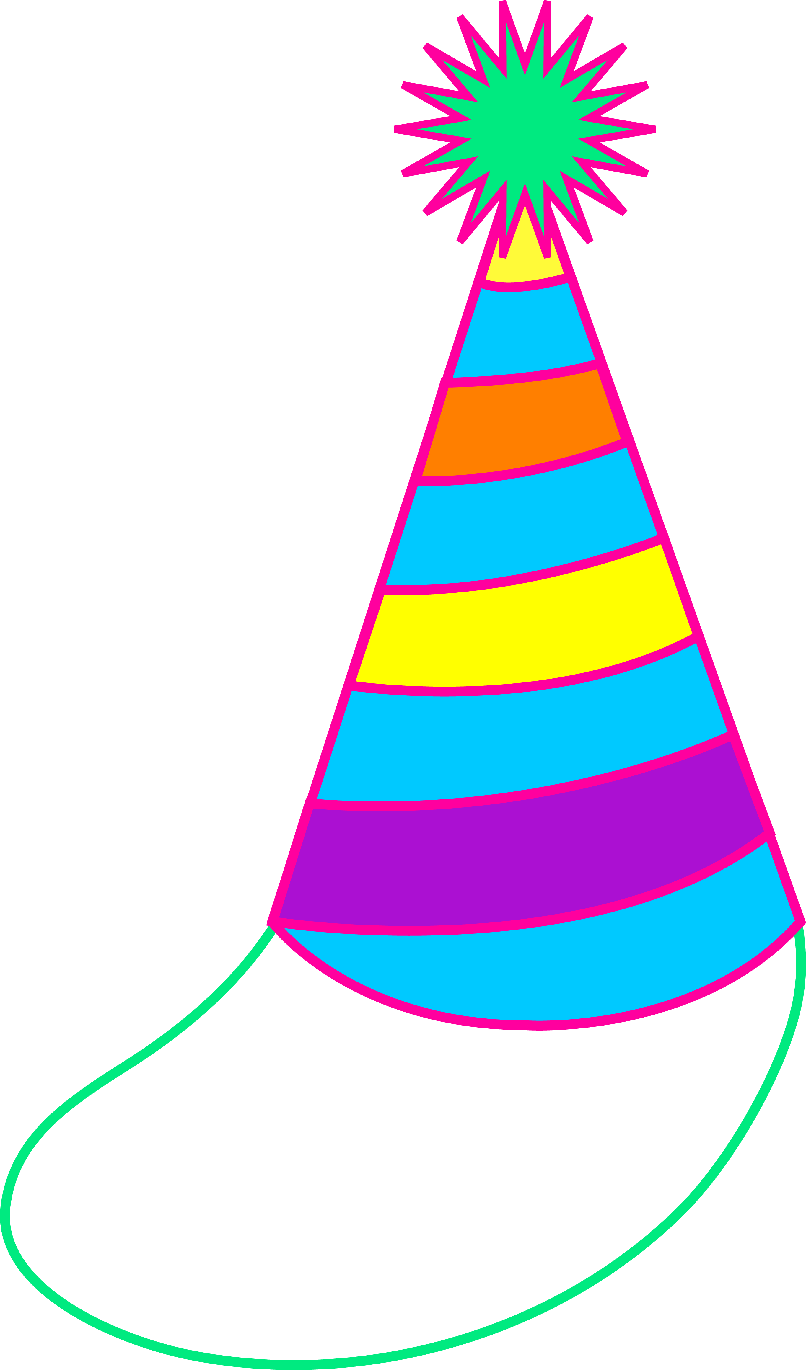 Birthday Hat Cartoon - ClipArt Best