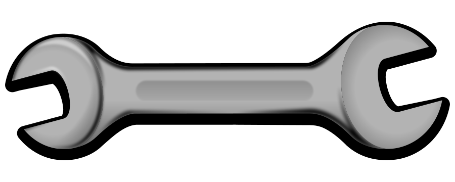 Clip Art Wrench - Tumundografico