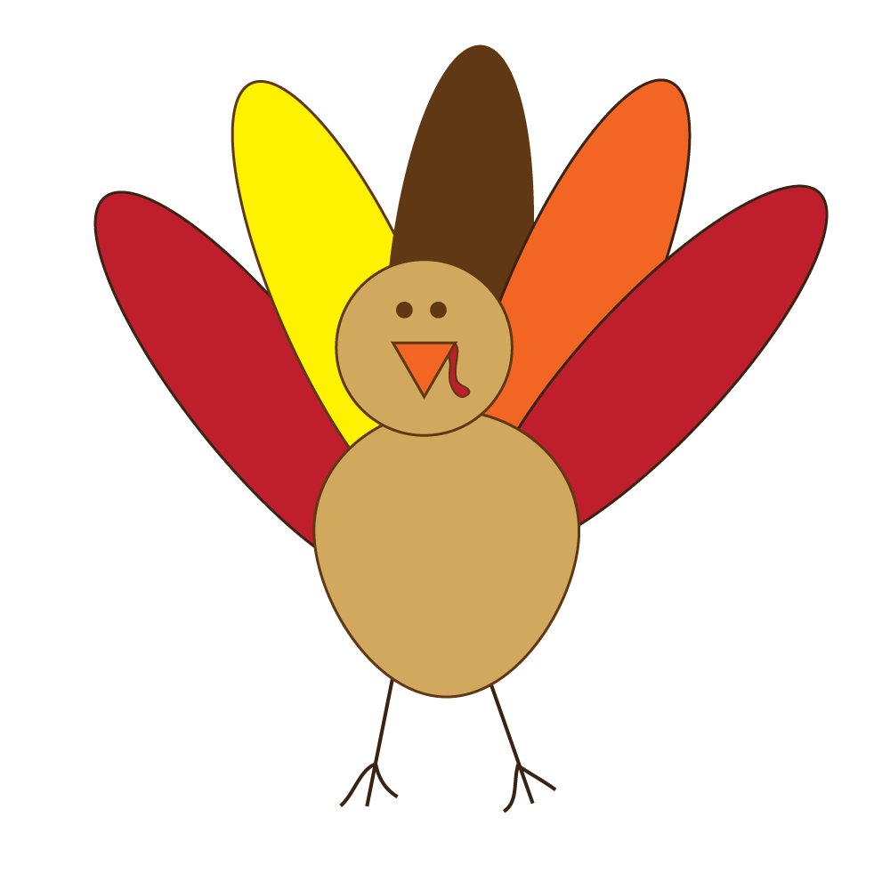 Turkey Face Clipart