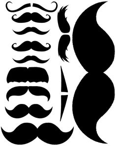 Free Printable Mustaches - ClipArt Best