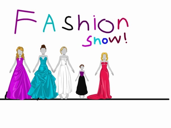 Fashion Show Clipart - Tumundografico