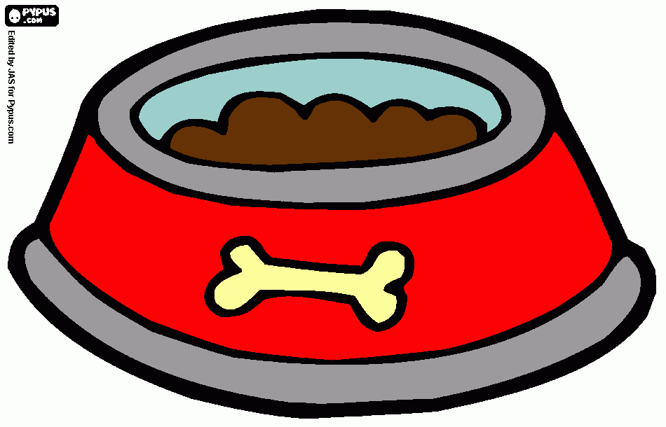 And Cat Food Bowl Clipart