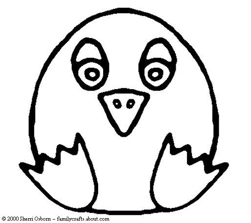 Best Photos of Chick Mask Template - Printable Mask Template for a ...