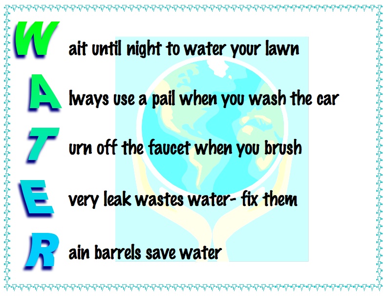 clipart water conservation - photo #43
