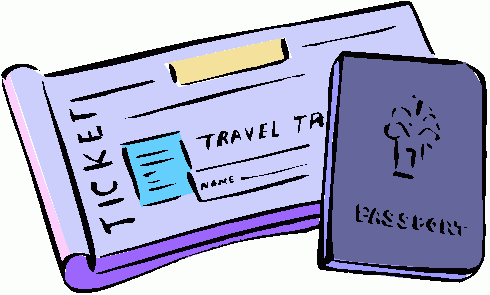 Plane Ticket Clipart