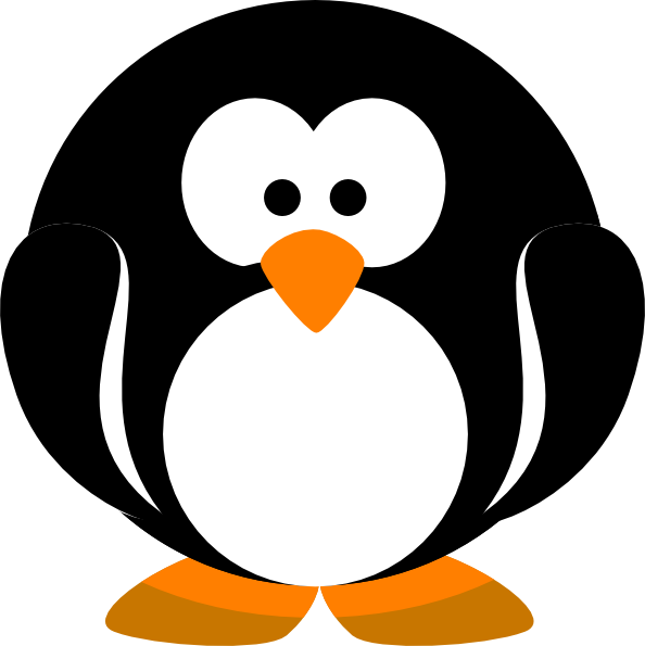 free girl penguin clip art - photo #16