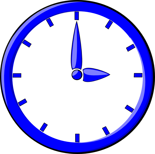 Clip Art Clock Digital Blank Face Coloring Page Preview 1 on ...