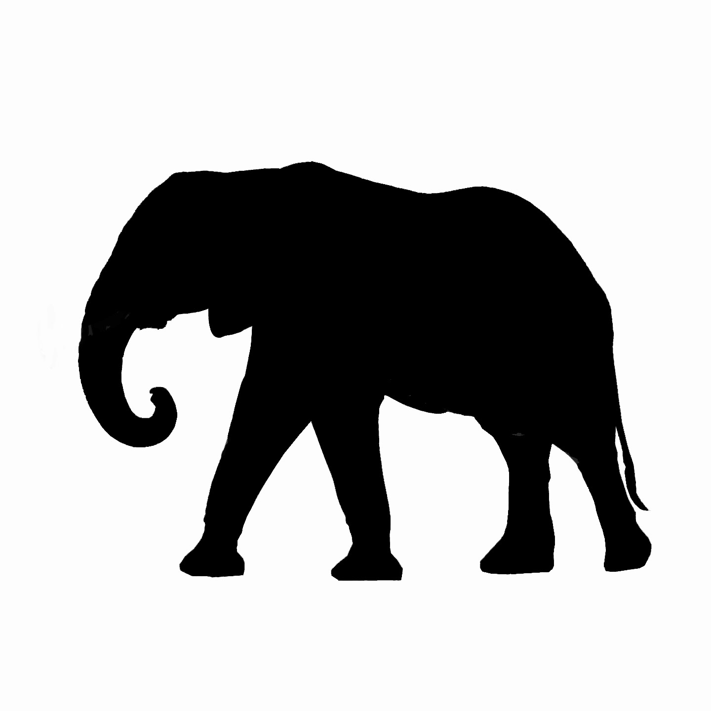 free clipart elephant head - photo #48