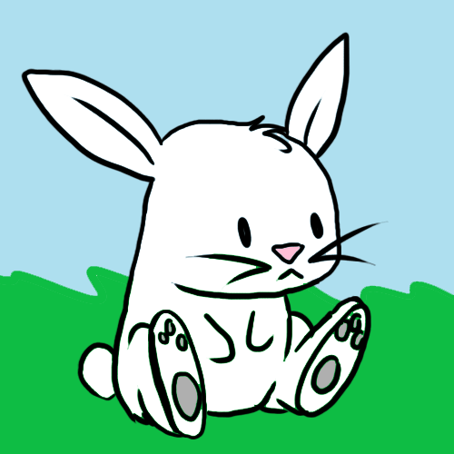 free animated rabbit clipart - photo #36