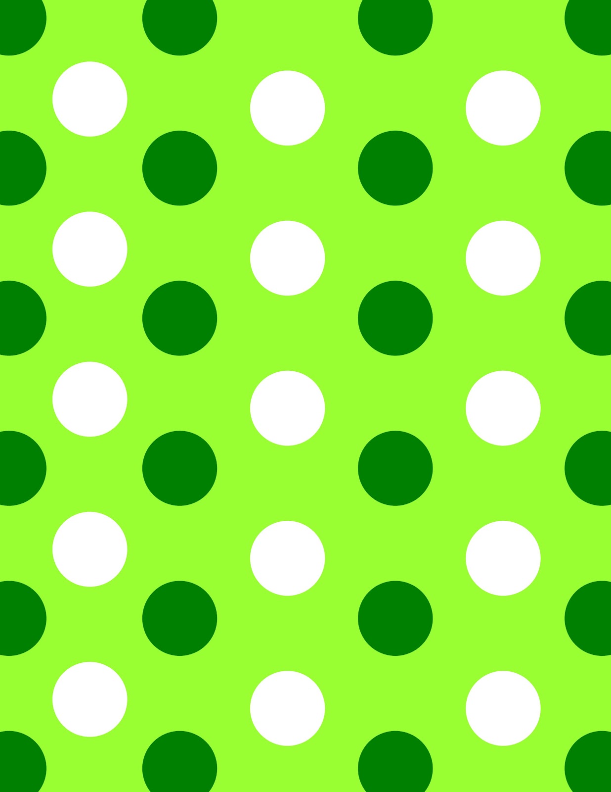 Green and purple polka dot wallpaper clipart