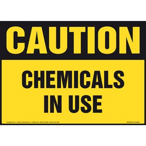 Chemical Signs for Workplace Hazards