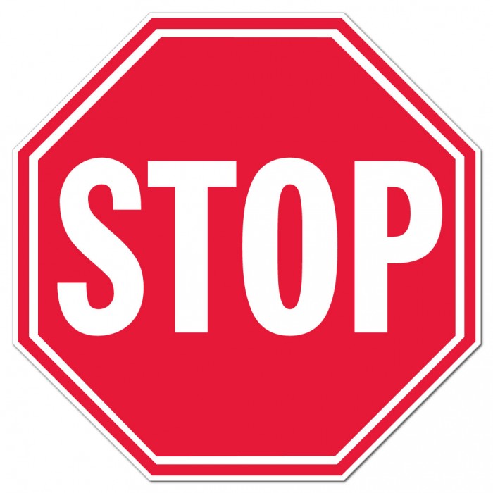 Octagon Stop Sign - #1
