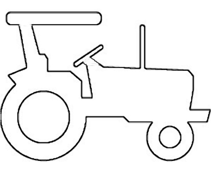 Free Tractor Stencil Printables Clipart Best