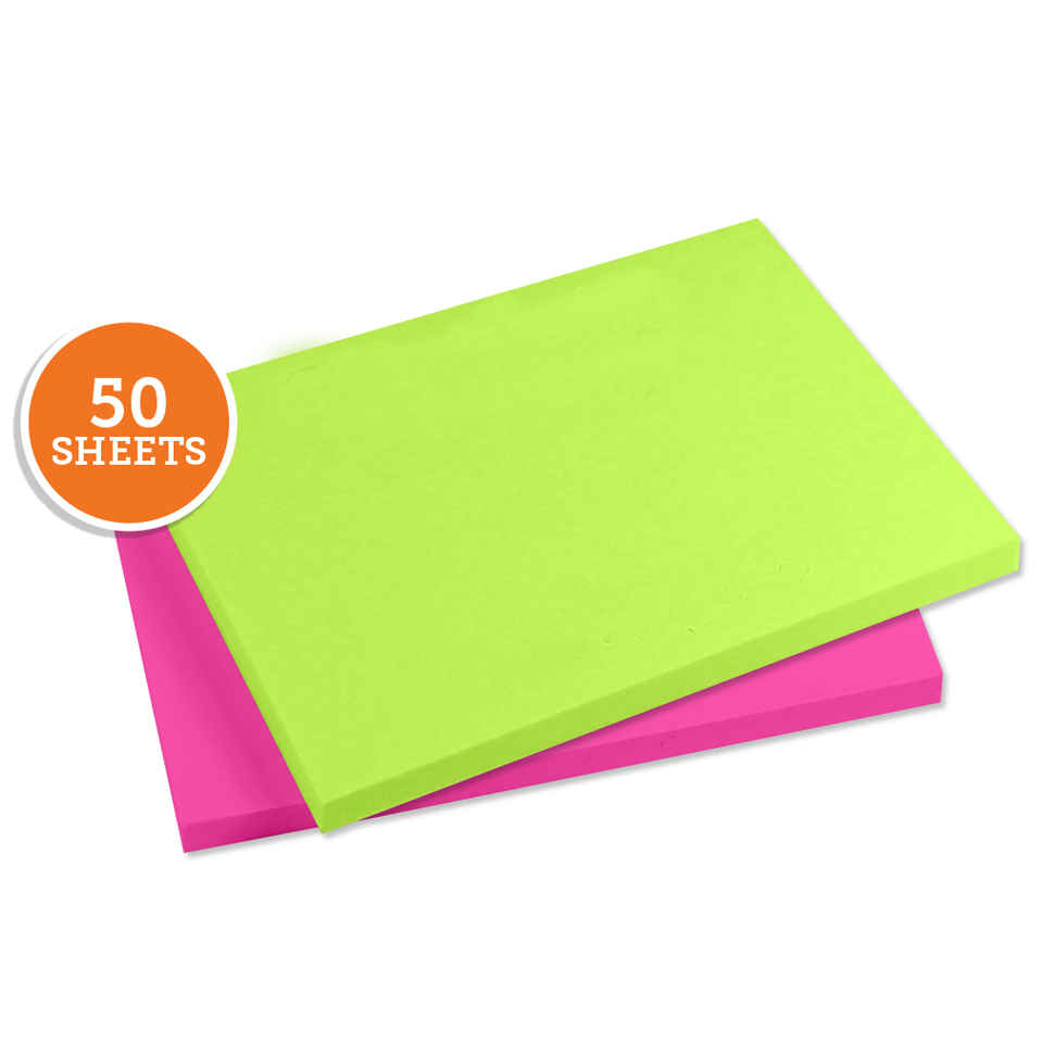 Design Custom Printed Neon 3M Post-It Notes 4" x 3" Online at ...