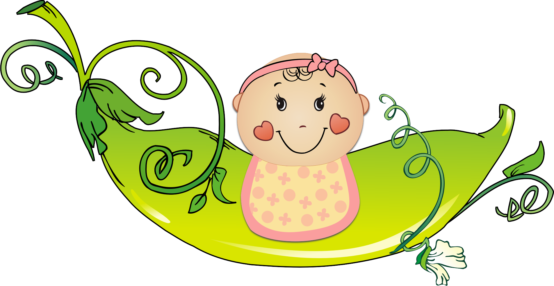 free clipart new baby girl - photo #12