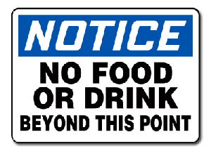 No Food Or Drink In Lab - ClipArt Best