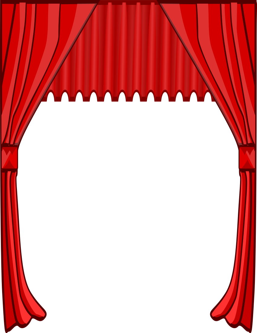 Clipart theatre curtains