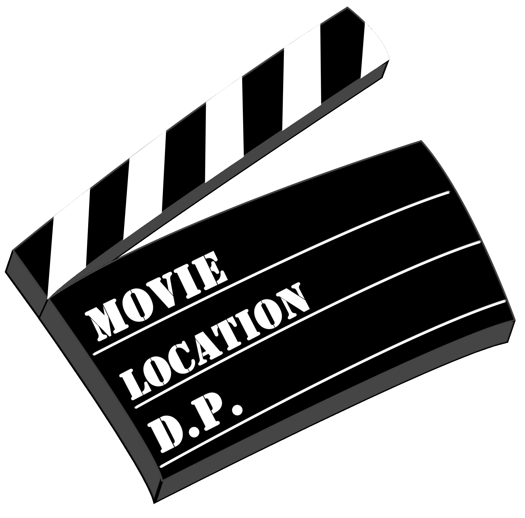 free black and white movie clipart - photo #16