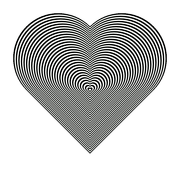 zebra heart clipart - photo #45