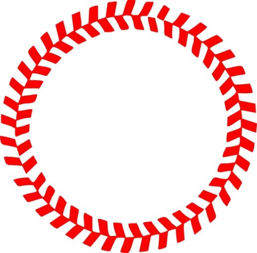 free baseball seams clipart - photo #6
