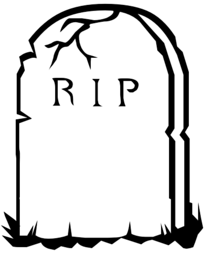 Rip sign clipart