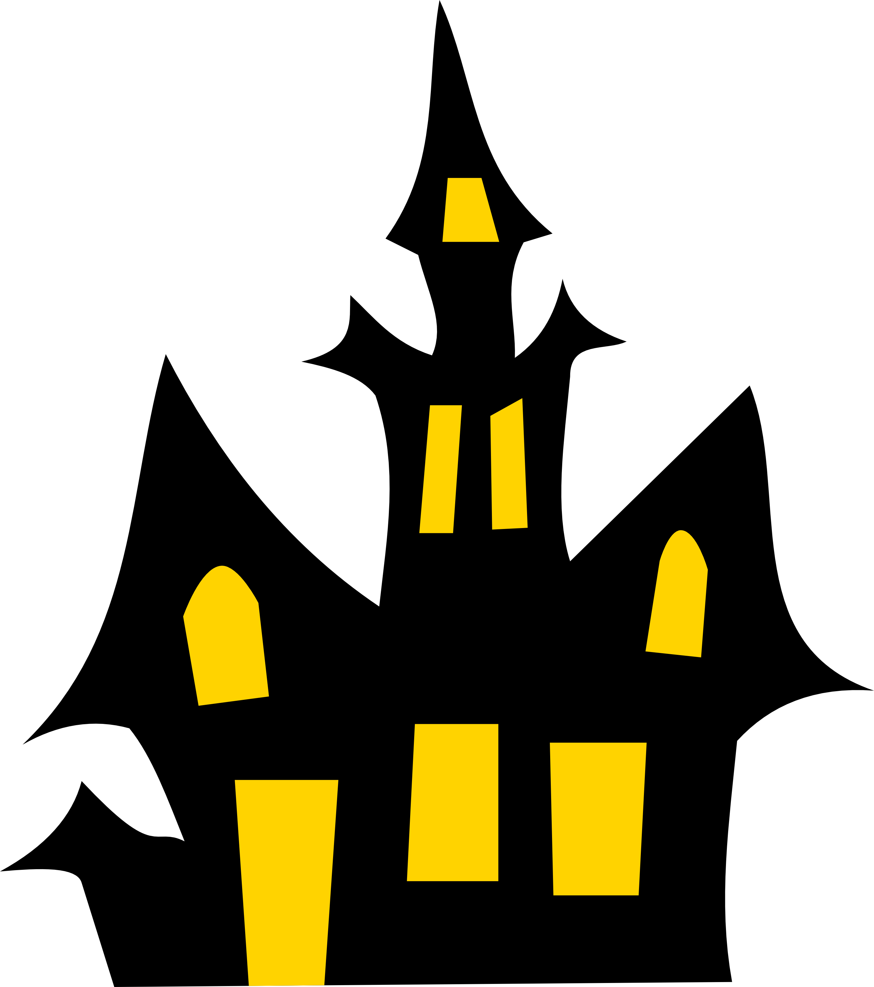 free halloween silhouette clipart - photo #8
