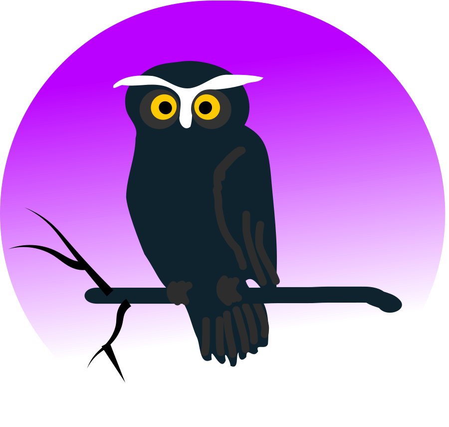 Halloween owl Clipart, vector clip art online, royalty free design ...