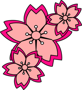 Blossoms Clip Art - vector clip art online, royalty ...